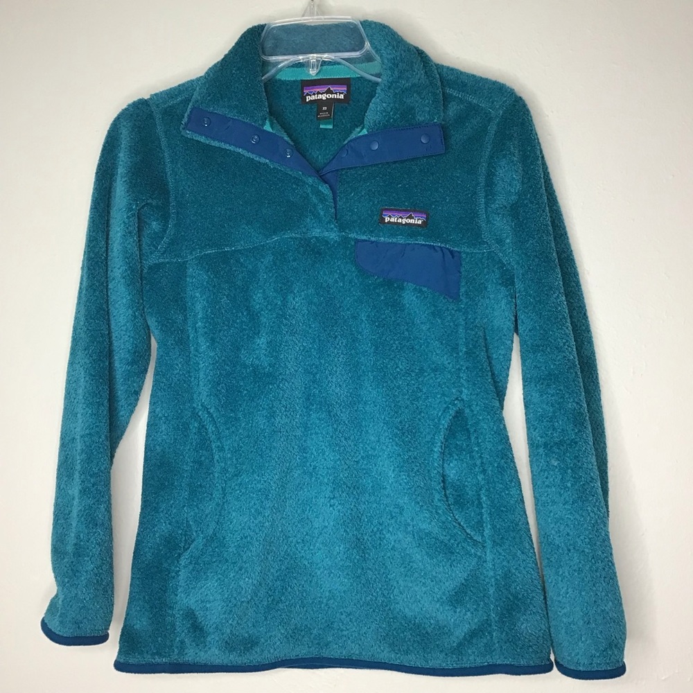 Patagonia Snap T Pullover Teal XS
